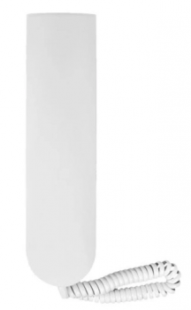 LM-8/W-7_WHITE Unifon cyfrowy z wyłącznikiem, wersja z funkcją 3-pozycyjnej regulacji wywołania, biały, LASKOMEX